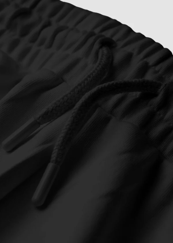 Premium Terry Sweatpants - Black - Nova Looms Fashion Lab