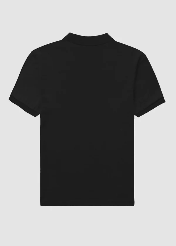 Premium Polo T-Shirt - Black - Nova Looms Fashion Lab
