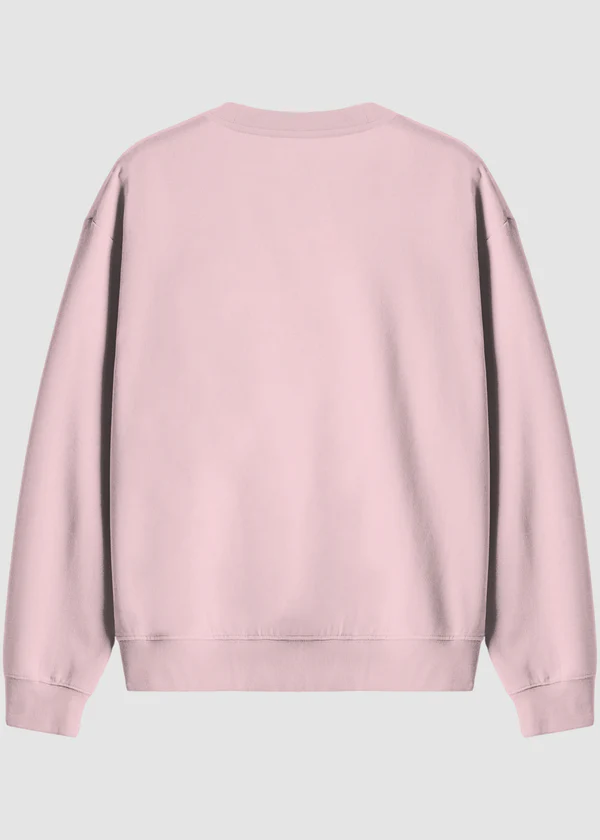 Premium Oversized Sweatshirt - Light Pink - Nova Looms Fashion Lab