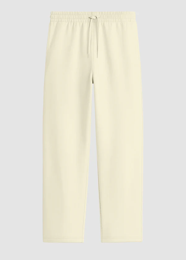 Premium Terry Sweatpants - Off White - Nova Looms Fashion Lab