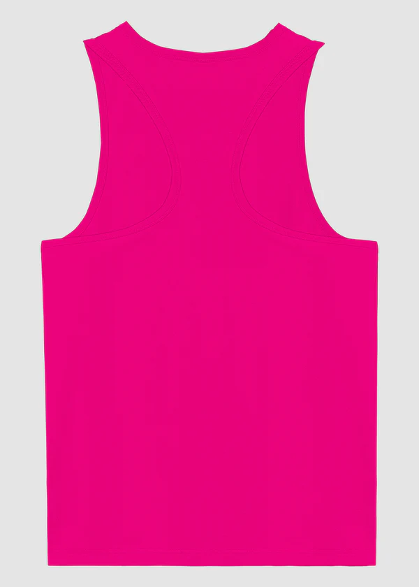 Women's Pink Tank Top - 100% Cotton Sleeveless Racerback Top - Nova Looms Fashion Lab