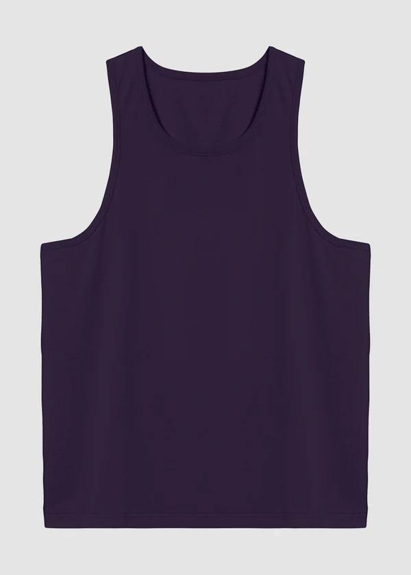 Cropped Tank Top - Purple - Nova Looms Fashion Lab