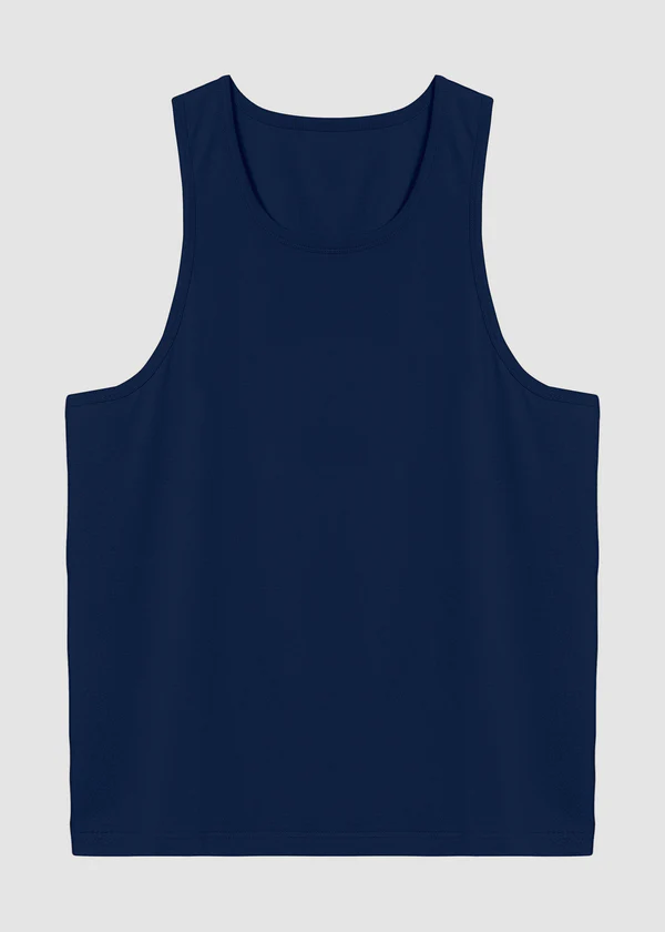 Cropped Tank Top - Royal Blue - Nova Looms Fashion Lab