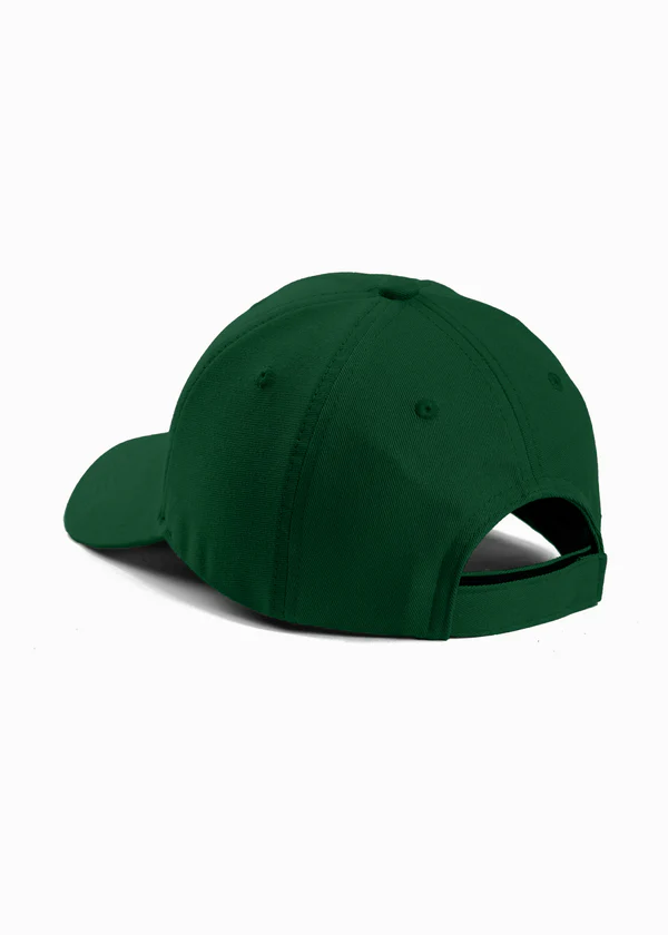 Cotton Drill Baseball Cap - Green - Nova Looms Fashion Lab