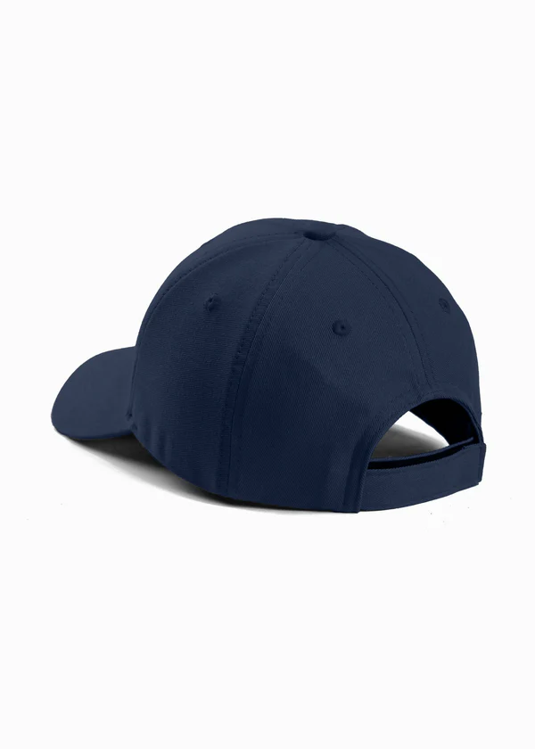 Cotton Drill Baseball Cap - Navy Blue - Nova Looms Fashion Lab